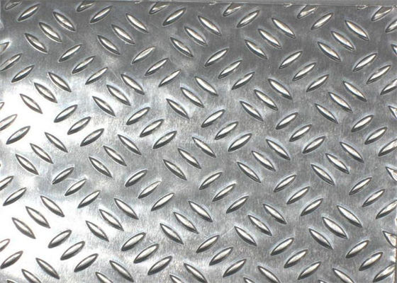 4X8Ft Diamond Aluminium Embossed Sheets 1001 6061 Checkered